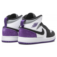 Кроссовки Nike Air Jordan 1 Mid SE Varsity Purple зимние