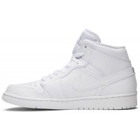 Nike Air Jordan 1 Retro Mid White Pure Platinum