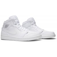 Nike Air Jordan 1 Retro Mid White Pure Platinum