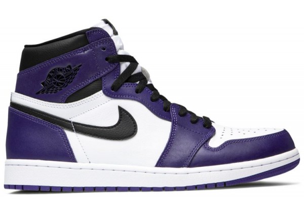 Кроссовки Nike Air Jordan 1 High Court Purple 2.0 с мехом