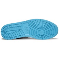 Кроссовки Air Jordan 1 Low UNC голубые