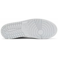 Nike Air Jordan 1 Mid Triple White 2020
