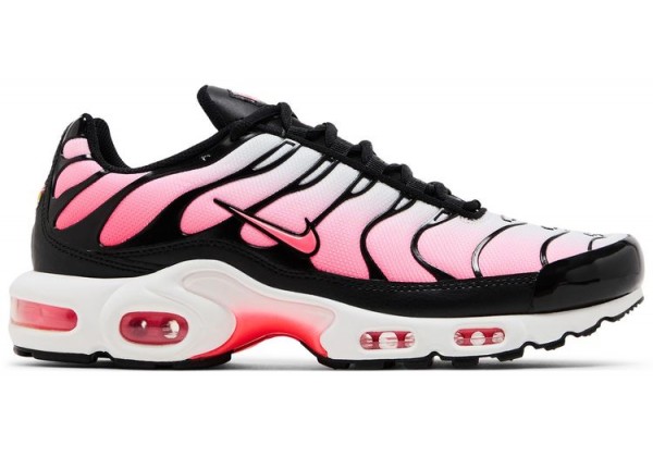 Nike Air Max Plus Black White Hot Punch