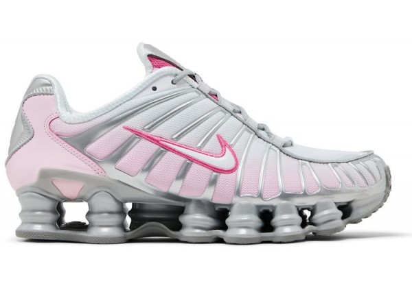 Nike Shox TL Metallic Platinum Pink Foam