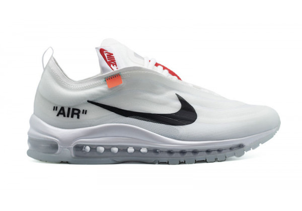 Кроссовки Nike Air Max 97 X Off-White (Белые)