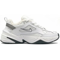 Nike M2k Tekno с мехом White Black