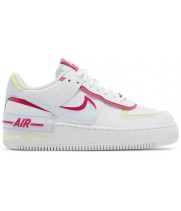 Nike Air Force 1 Shadow White Blue Tint Fireberry