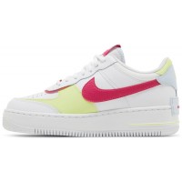 Nike Air Force 1 Shadow White Blue Tint Fireberry