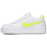 Nike Air Force 1 Shadow White Lemon Venom Volt