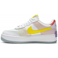 Nike Air Force 1 Shadow White Hydrogen Blue Purple