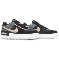 Nike Air Force 1 Shadow Black Metallic