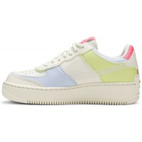 Nike Air Force 1 Shadow Double Swoosh Sail Pink Purple