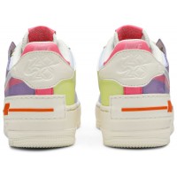 Nike Air Force 1 Shadow Double Swoosh Sail Pink Purple