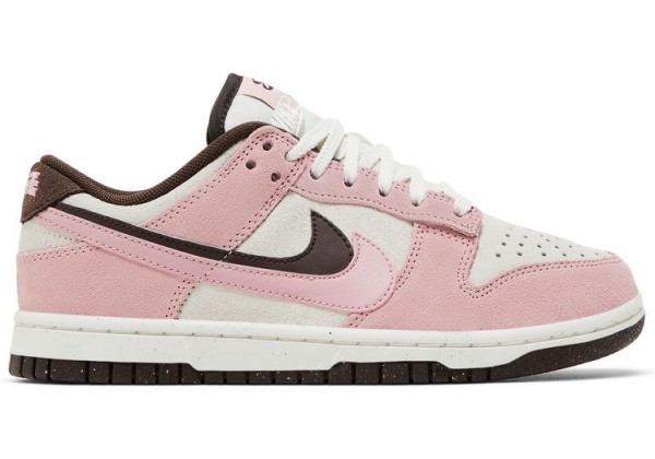 Nike Dunk Low SE Double Swoosh Pink Glaze