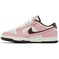 Nike Dunk Low SE Double Swoosh Pink Glaze