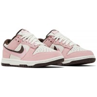 Nike Dunk Low SE Double Swoosh Pink Glaze