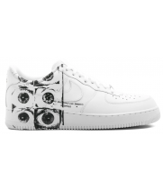 Кроссовки Nike Air Force 1 07 Supreme CDG White
