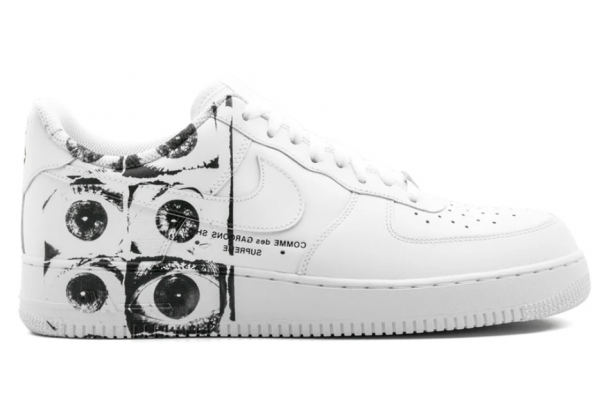 Nike Air Force 1 07 Supreme CDG White