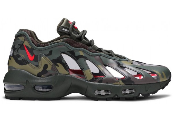 Supreme x Nike Air Max 96 Camo Olive Green