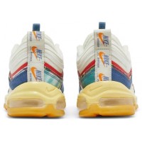 Nike Air Max 97 Coconut Milk Fossil Denim Red
