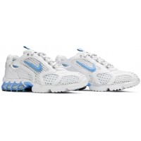 Stussy x Nike Air Zoom Spiridon Cage 2 University Blue
