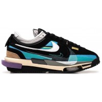 Кроссовки Union X Sacai X Nike Cortez 4.0 Suede разноцветные