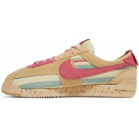 Union x Nike Cortez LA Tan Pink