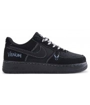Nike Air Force 1 Low Venom черные замшевые