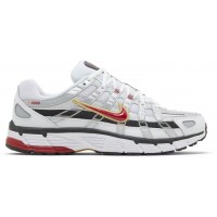 Nike P-6000 Platinum Varsity Red