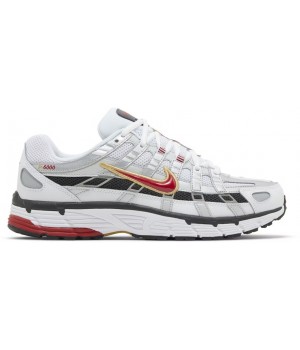 Nike P-6000 Platinum Varsity Red