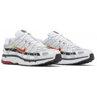 Nike P-6000 Platinum Varsity Red