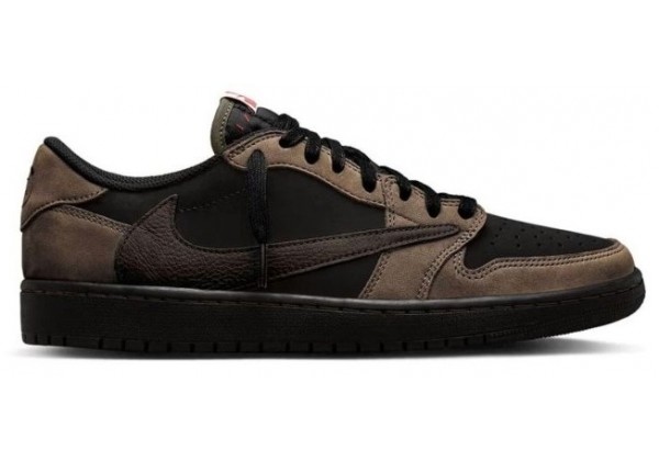 Nike x Travis Scott Air Jordan 1 Low Velvet Brown