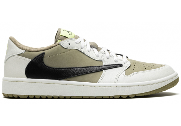 Nike x Travis Scott Air Jordan 1 Low Golf Neutral Olive