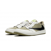 Nike x Travis Scott Air Jordan 1 Low Golf Neutral Olive