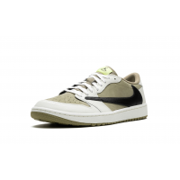 Nike x Travis Scott Air Jordan 1 Low Golf Neutral Olive