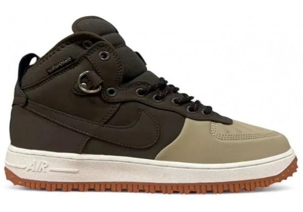 Кроссовки Nike Air Force 1 Lunar Duckboot Winter Water Shield Brown