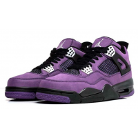 Nike Air Jordan 4 Retro x Travis Scott Purple зимние