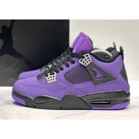 Nike Air Jordan 4 Retro x Travis Scott Purple зимние