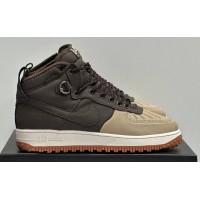 Кроссовки Nike Air Force 1 Lunar Duckboot Winter Water Shield Brown