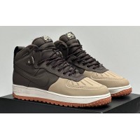 Кроссовки Nike Air Force 1 Lunar Duckboot Winter Water Shield Brown