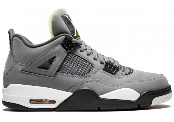 Nike Air Jordan 4 Retro Cool Grey с мехом