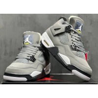 Nike Air Jordan 4 Retro Cool Grey с мехом