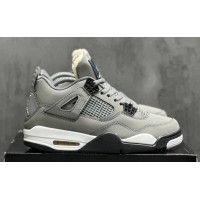 Nike Air Jordan 4 Retro Cool Grey с мехом