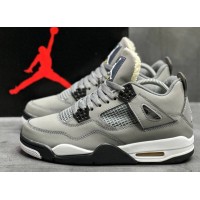 Nike Air Jordan 4 Retro Cool Grey с мехом