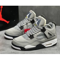 Nike Air Jordan 4 Retro Cool Grey с мехом