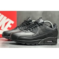 Кроссовки зимние Nike Air Max 90 Leather Black