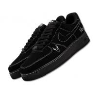 Nike Air Force 1 Low Venom черные замшевые