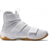 Кроссовки Nike Lebron Soldier 10 белые