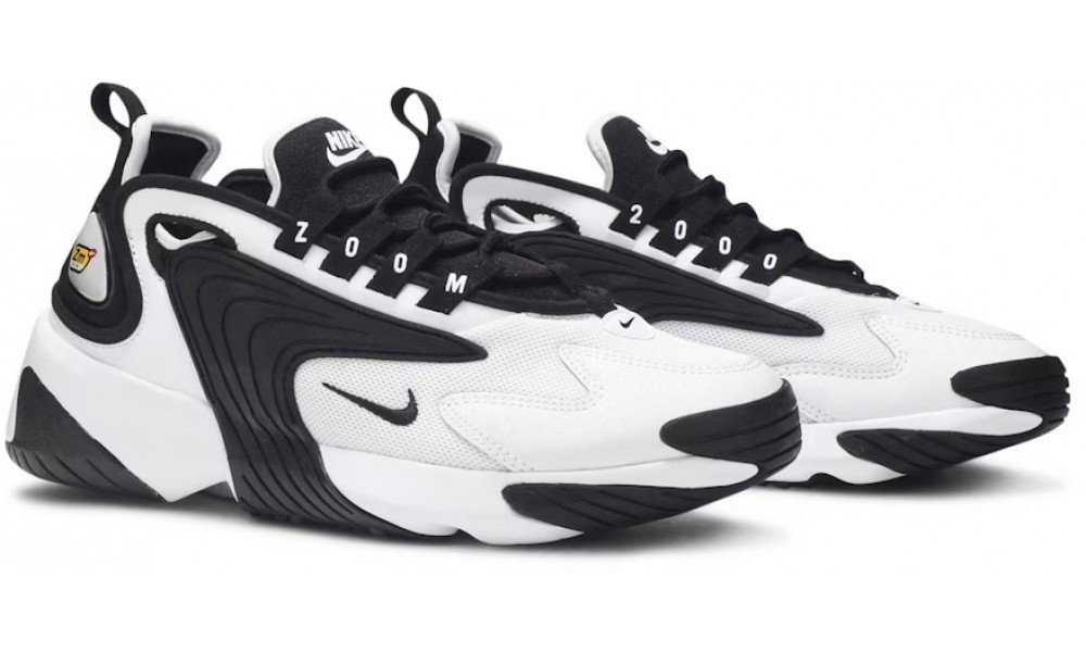 Zoom black and white nike hot sale