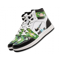 Nike Air Jordan 1 Rick and Morty Just Rick It